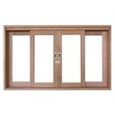 Ver imagem 1 de Janela de Correr Madeira Panorâmico 1,20mx1,60m Madersilva