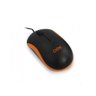 Mouse Óptico Com Fio Oex Ms103 Preto e Laranja - 1