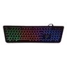 Teclado Iluminado Usb Pop Color Oex Tc402 Com Fio Preto - 1