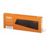Teclado Flat Multimídia Fino Usb Tc300 Oex Preto - 2