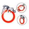 Brinquedo Mordedor Anemola Cristal Com Corda Para Cachorros: Vermelho - 5