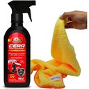 Ver imagem 1 de Kit Cera Automotiva Cristalizadora 500ml Proauto + Flanela