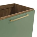 Ver imagem 3 de Balcão de Cozinha 60 Cm Isabel 1 Porta Nogueira/verde - Kappesberg