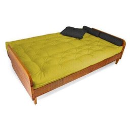 Sofá Cama Paris Acquablock Amarelo Madeira Maciça Alto Padrão - 2