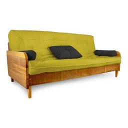 Sofá Cama Paris Acquablock Amarelo Madeira Maciça Alto Padrão - 5