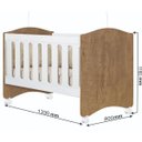 Ver imagem 6 de Berço Mini Cama Dominó New Planet Baby