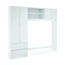 Ver imagem 1 de Guarda-Roupa Infantil 4 Portas 2 Gavetas Ternura Flex Peternella Móveis