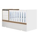 Ver imagem 4 de Berço Mini Cama Multifuncional 5 em 1 Premium Planet Baby