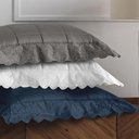 Ver imagem 2 de Porta Travesseiro Altenburg Bordados em Cetim 300 Fios Amê Dark Blue