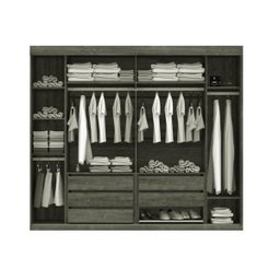 Guarda-Roupa Joinville com Espelho Branco - Mirarack Móveis - 2