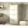 Sapateira Organizadora Vertical Anne 04 Portas Branco Quarto Mira Rack - 2