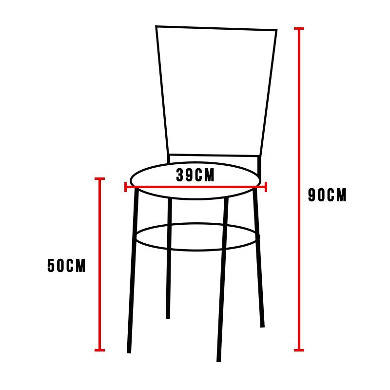 Jogo 6 Cadeiras Para Cozinha Epoxi Craqueada Assento Estofado Preto