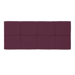 Painel Cabeceira Casal 1,40cm Vinho SMF DECOR - 2