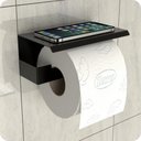 Ver mais imagens de Kit Acessórios Para Banheiro Preto Ventosa Adesivo 6Pçs Elg