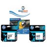 Papel Fotografico + Kit Cartucho Hp 662 Preto E Color 2 Ml - 1
