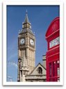 Ver imagem 2 de Conjunto Quadros Decorativos 2 peças 20x30 London - Moldura Branca
