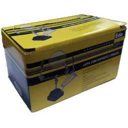 Lupa Profissional com Suporte e Pinças - 2
