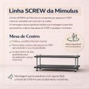Ver imagem 3 de Mesa Centro Chumbo Mdf Sala Mesinha Sofa Madeira Industrial Moderna Retangular Pequena Retangular