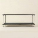 Ver mais imagens de Mesa Centro Chumbo Mdf Sala Mesinha Sofa Madeira Industrial Moderna Retangular Pequena Retangular