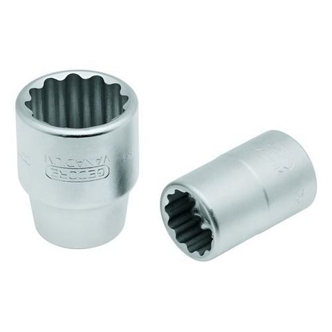 Soquete Estriado Encaixe 3/4 -1.1/16 - Gedore 017055