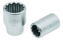 Ver imagem 1 de Soquete Estriado Encaixe 3/4 -1.1/16 - Gedore 017055