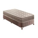 Ver imagem 1 de Cama Box Solteiro: Colchão Anatômico Paropas D33/ep Confort Ultra Firme + Base Fantasy Brown(