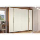 Ver imagem 1 de Guarda Roupa Casal 4PORTAS 3GAVETAS T591 Offwhite Kappesberg