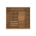 Ver imagem 4 de Guarda Roupa Casal 4PORTAS 3GAVETAS T591 Offwhite Kappesberg