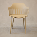 Ver imagem 3 de Kit 6 Cadeiras de Jantar Design Marcela Fendi com Estofado
