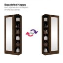 Ver imagem 7 de Sapateira 1 Porta com Espelho Happy Espresso Móveis