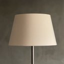 Ver imagem 5 de Luminária de Chão Piso Abajur Alumínio Altura 1,6m Cúpula Cônica Grande Ref 78 Chumbo Cup Bege