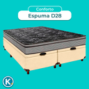 Ver imagem 4 de Cama + Bau Blindado e Colchão D28 Casal - Conforto Paropas