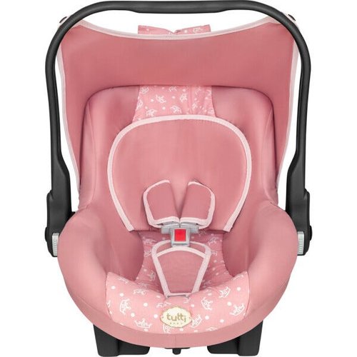 Carrinho De Bebê C/ Bebê Conforto Solare Rosa Tutti Baby Cor do