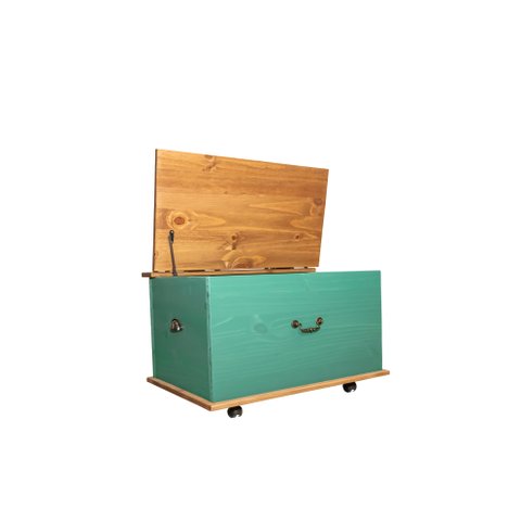 Baú Verão com Tampo Articulável - Verde