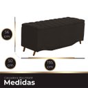 Ver imagem 4 de Calçadeira Baú King Size Estofada Maitê Veludo