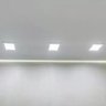 Kit 6 Paineis Led Quadrado para Embutir Plafon 18w 6500k Economax - 5