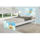 Ver imagem 3 de Cama Solteiro com Cabeceira Adesivada Ursinho Patrulheiro