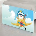 Ver imagem 5 de Cama Solteiro com Cabeceira Adesivada Ursinho Patrulheiro