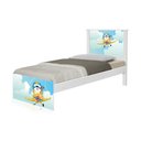 Ver imagem 2 de Cama Solteiro com Cabeceira Adesivada Ursinho Patrulheiro