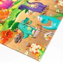 Ver imagem 4 de Tapete Infantil Atividades Dobrável 150x200cm Espessura 8mm Dinossauro