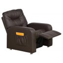 Ver imagem 2 de Poltrona do Papai Reclinável Azera Corino Marrom Matrix