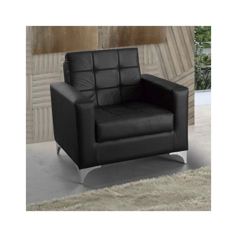 Poltrona Decorativa Thainá Matrix Preto