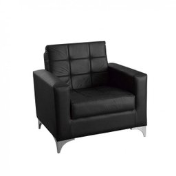 Poltrona Decorativa Thainá Matrix Preto - 2