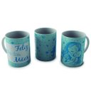 Ver imagem 1 de Caneca Feliz Dia Das Mães - Azul