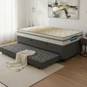 Ver imagem 6 de Cama Box Baú com Colchão de Molas Ensacadas Double Face Pillow Euro Alfa Probel + Auxiliar