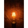 Lâmpada Filamento Led Âmbar G80 6w Retrô Kit 6 - 4