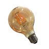 Lâmpada Filamento Led Âmbar G80 6w Retrô Kit 6 - 3