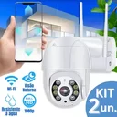 Ver imagem 1 de Câmera Externa Wifi Ip Prova D'água Infravermelho Hd