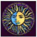 Ver imagem 1 de Toalha Esoterica Sol Lua Tarot Astrologia Vela 7dias Magenta Cx mdf
