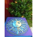 Ver imagem 4 de Toalha Esoterica Sol Lua Tarot Astrologia Vela 7dias Magenta Cx mdf